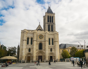 Cathedral st denis in paris