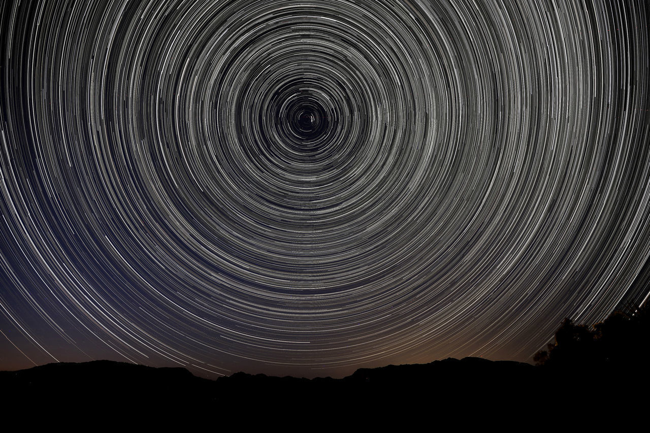 SCENIC VIEW OF SKY DURING NIGHT