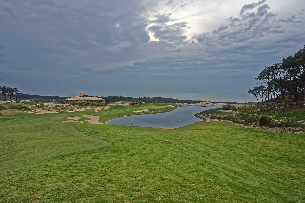 SCENIC VIEW OF GOLF COURSE