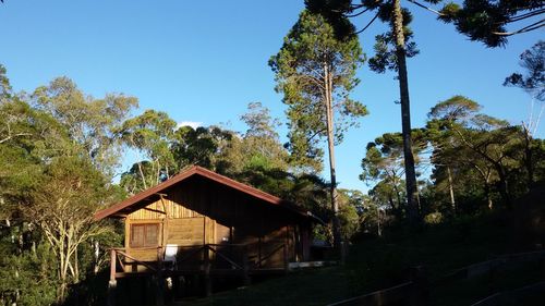 Built structure against clear sky