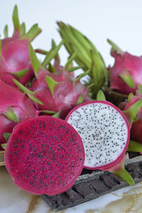 Close-up of strawberries