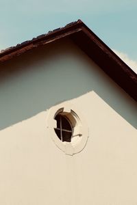 Low angle view of building against sky