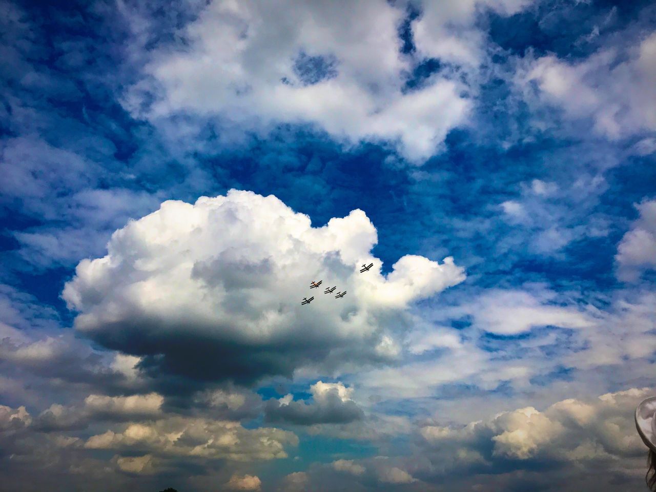 LOW ANGLE VIEW OF CLOUDSCAPE