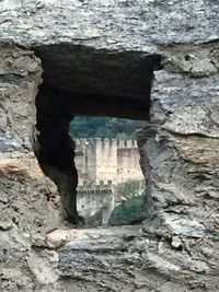 View of old building