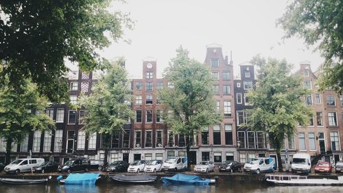 Boats in canal