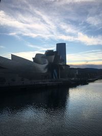 Buildings at waterfront