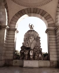 Low angle view of monument