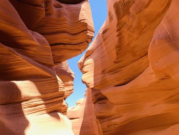 Panoramic view of a rock formation