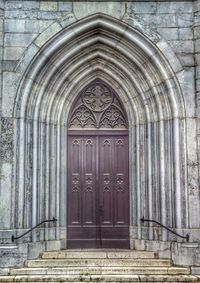 Entrance of old building