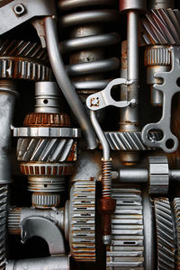 Full frame shot of pipes