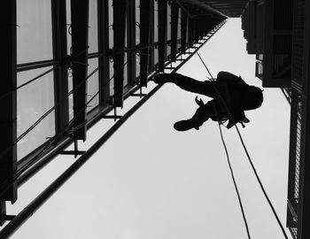 Low angle view of building against sky
