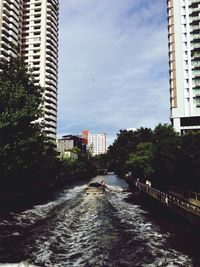 Buildings in city