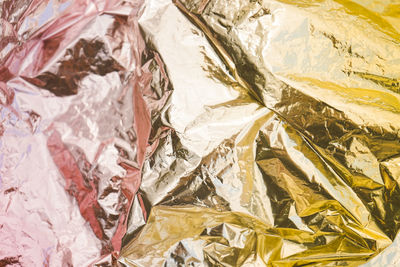 Crumpled foil