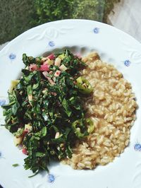 Close-up of salad in plate