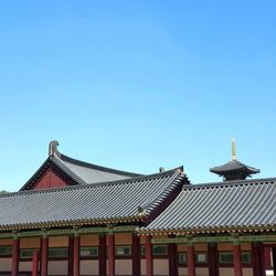 Roofs of korean traditional buildings