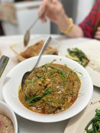 Rendang ayam. famous dish in hari raya