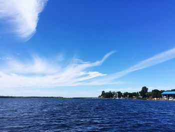 Scenic shot of calm sea