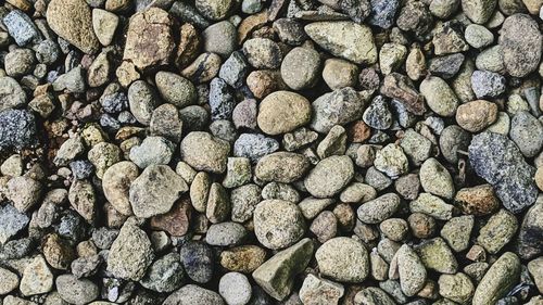 Full frame shot of stones