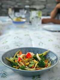 Close-up of salad in bowl