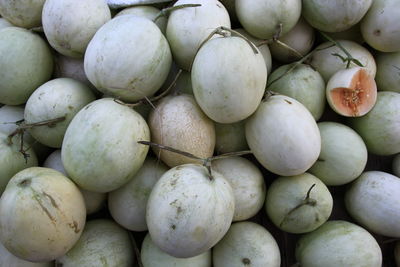 Full frame shot of fruits for sale at market stall