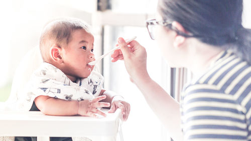 Baby feeding