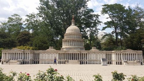 View of historical building against sky