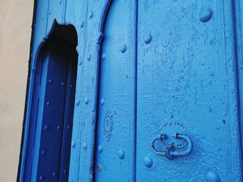Close-up of closed door