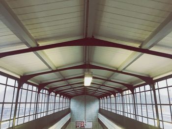 Interior of subway station