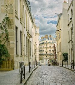 People walking on street in city