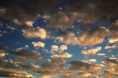 Low angle view of sky