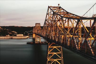 Bridge over sea