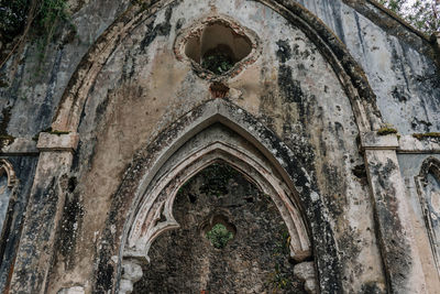 Low angle view of old building