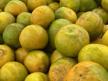 Full frame shot of fruits for sale at market stall