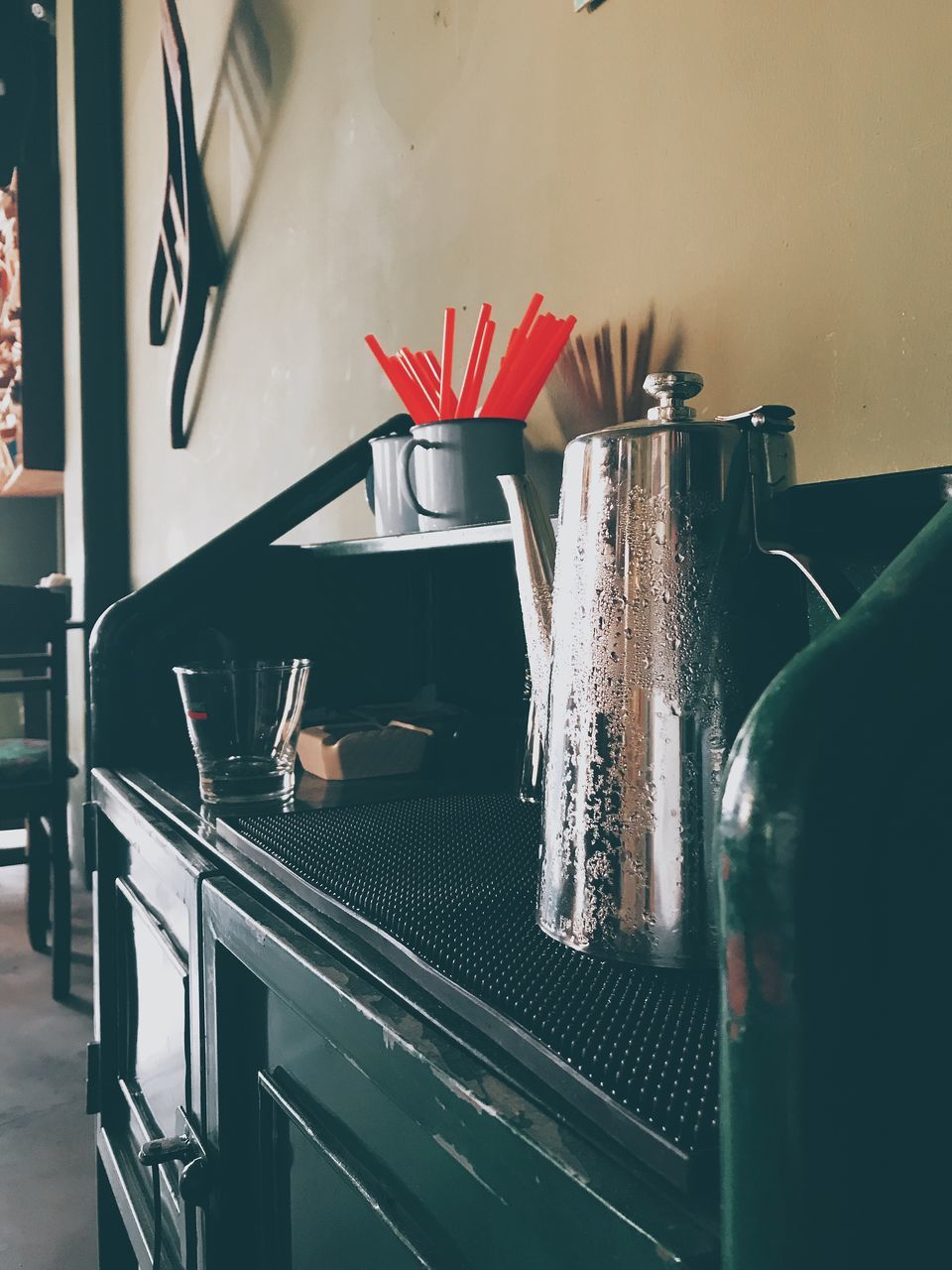 CLOSE-UP OF FOOD ON TABLE IN RESTAURANT