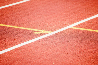 Full frame shot of sports track