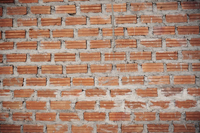 Full frame shot of brick wall