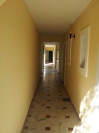 Corridor of building