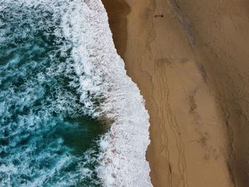 Aerial view of beach