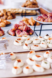 Close-up of food on table