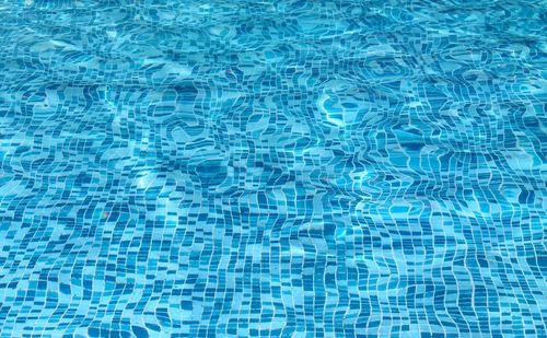 Full frame shot of swimming pool