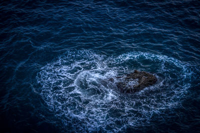 Full frame shot of sea water