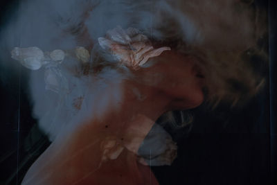 Close-up of human hand