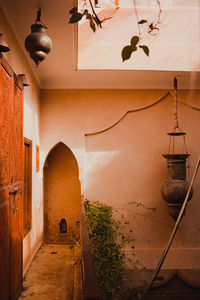 Interior of old building