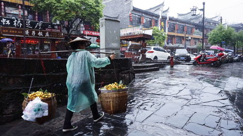 People standing in water