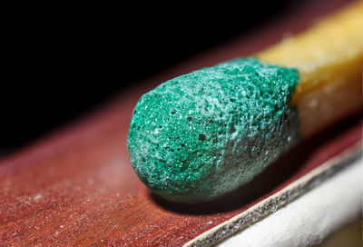 Close-up of wood on table