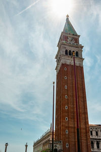 Low angle view of building against sky