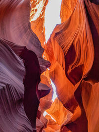 Full frame shot of rock formation