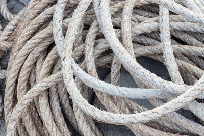 Full frame shot of rope