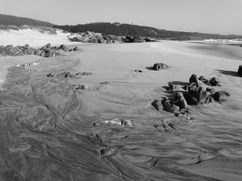 Scenic view of beach