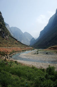 Scenic view of mountains